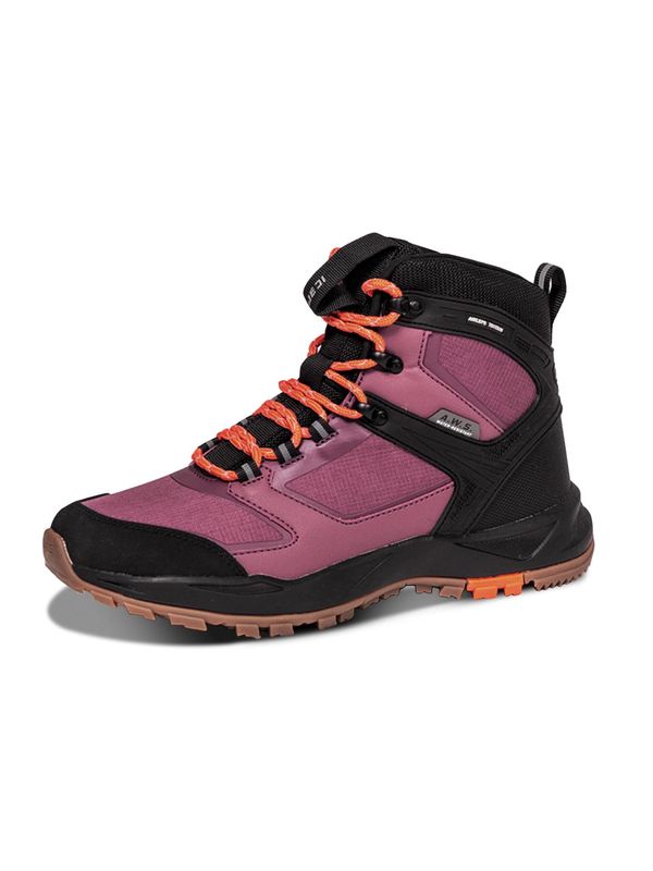 ICEPEAK ICEPEAK Ležerne čizme  svijetlosiva / ljubičasto crvena / narančasta / crna