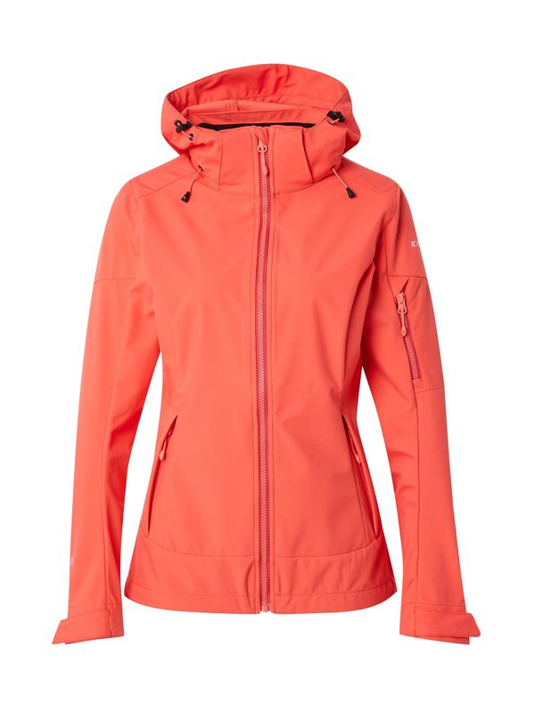 ICEPEAK ICEPEAK Outdoor jakna 'BATHGATE'  narančasta / bijela