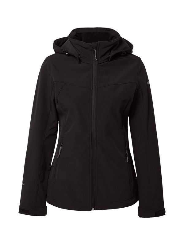 ICEPEAK ICEPEAK Outdoor jakna 'Brenham'  crna / srebro