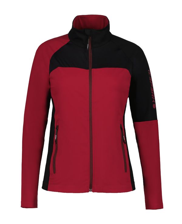 ICEPEAK ICEPEAK Sportska jakna 'Dunbar'  tamno crvena / crna