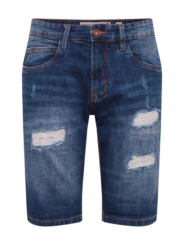 INDICODE JEANS INDICODE JEANS Traperice 'Kaden Holes'  plavi traper