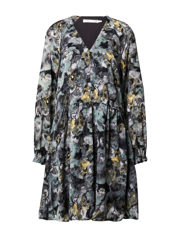 InWear InWear Haljina 'NisiraI'  žuta / antracit siva / svijetlosiva / pastelno zelena