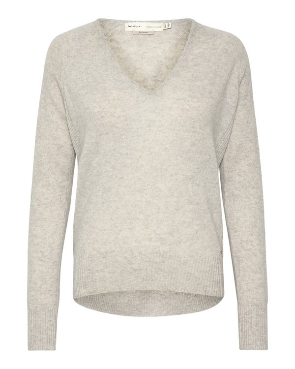 InWear InWear Pulover 'Lukka'  siva melange