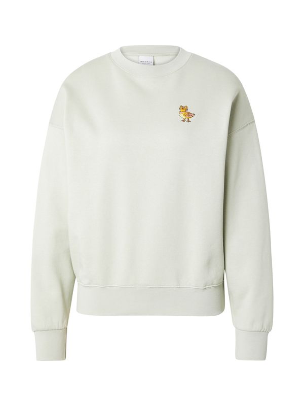 Iriedaily Iriedaily Sweater majica 'Catduck'  pastelno žuta / pastelno zelena / narančasta / roza
