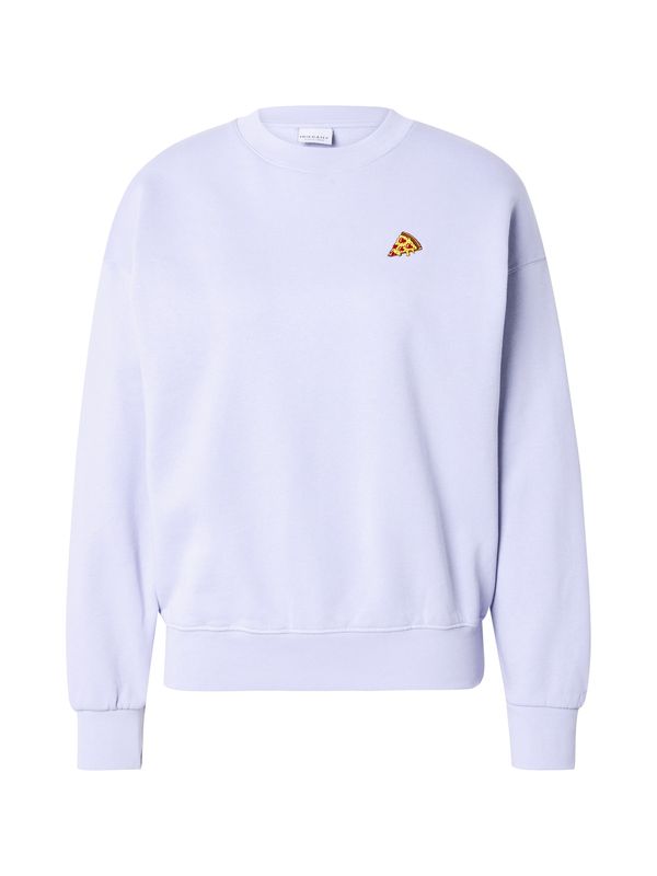 Iriedaily Iriedaily Sweater majica 'Pizza Love'  žuta / pastelno ljubičasta / tamno narančasta / crvena