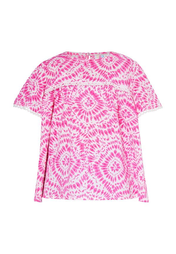 IZIA IZIA Bluza  tamno roza / bijela