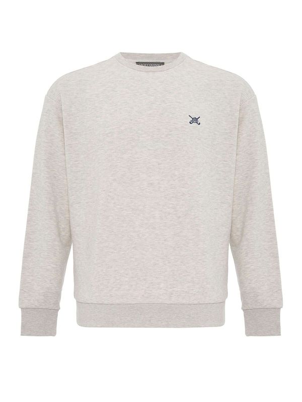 Jacey Quinn Jacey Quinn Sweater majica 'Alex'  bijela melange