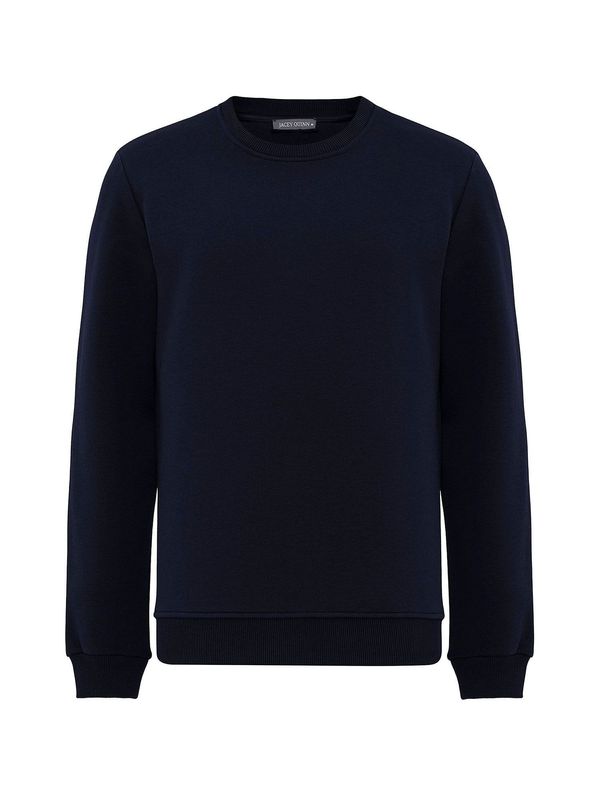 Jacey Quinn Jacey Quinn Sweater majica 'Edison'  pijesak / noćno plava / svijetloplava