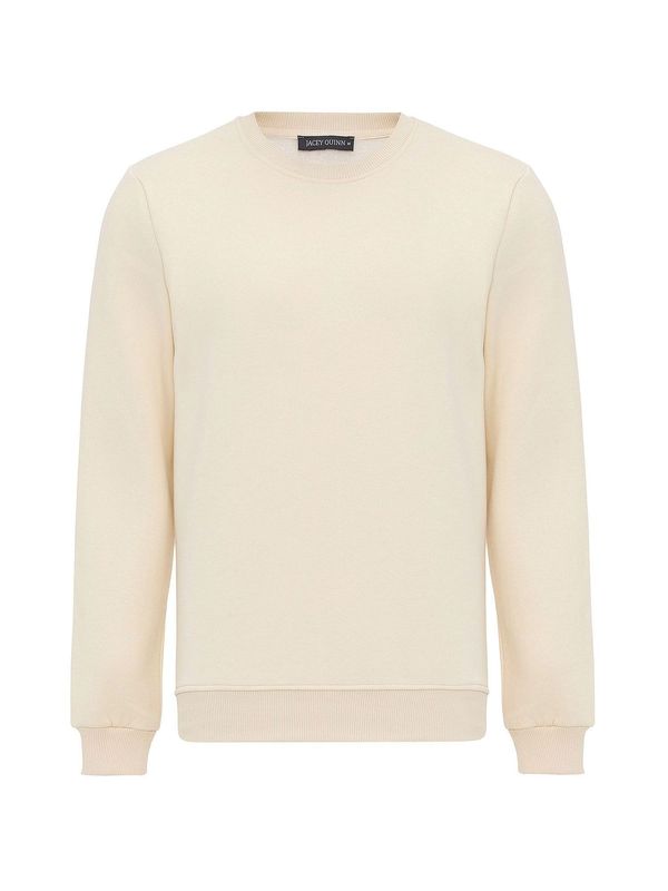 Jacey Quinn Jacey Quinn Sweater majica 'Edison'  prljavo bijela