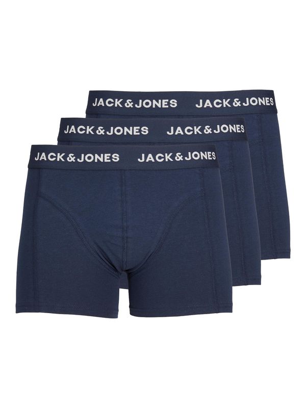 JACK & JONES JACK & JONES Bokserice 'Anthony'  tamno plava / bijela
