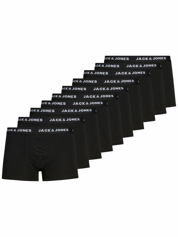 JACK & JONES JACK & JONES Bokserice  crna / bijela