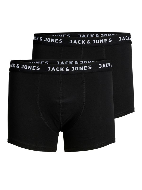 JACK & JONES JACK & JONES Bokserice  crna / bijela