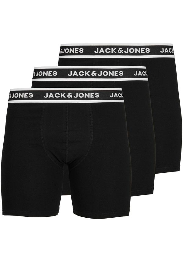 JACK & JONES JACK & JONES Bokserice  crna / bijela
