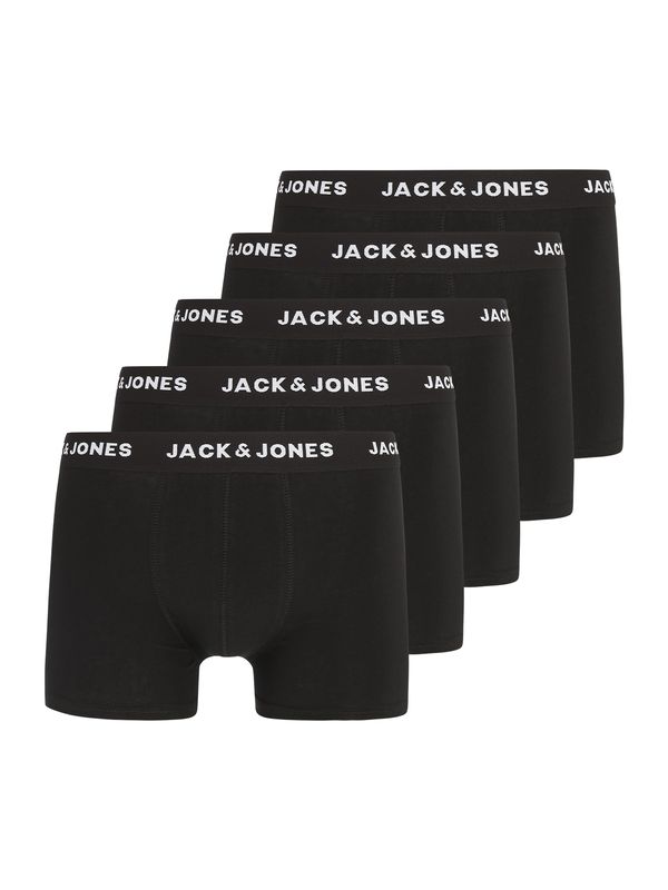JACK & JONES JACK & JONES Bokserice 'Huey'  crna / bijela