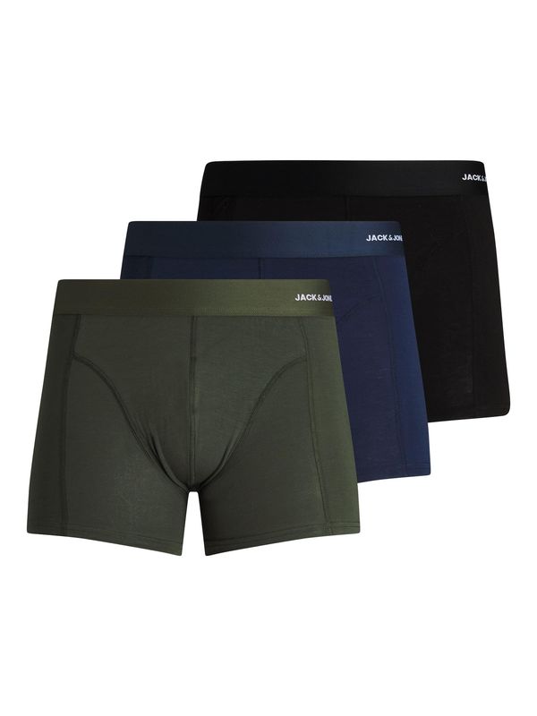 JACK & JONES JACK & JONES Bokserice  mornarsko plava / zelena / crna