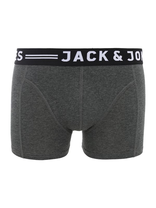 JACK & JONES JACK & JONES Bokserice 'Sense'  tamo siva / crna / bijela