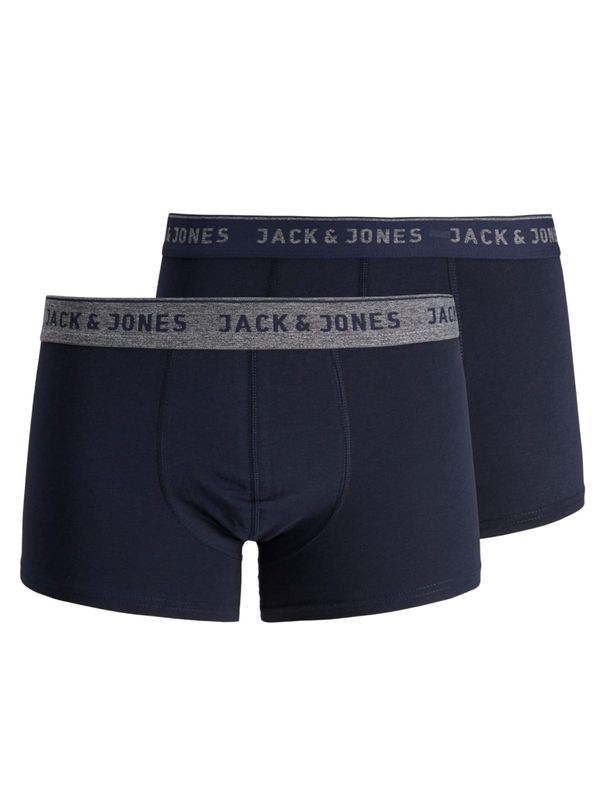 JACK & JONES JACK & JONES Bokserice 'Vincent'  mornarsko plava / siva melange