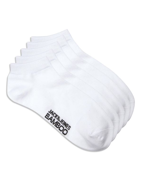 JACK & JONES JACK & JONES Čarape  crna / bijela
