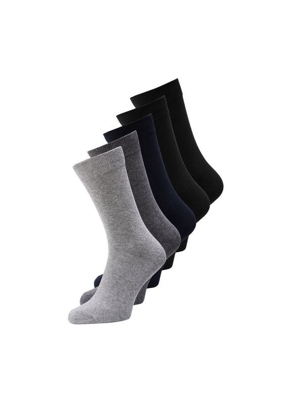 JACK & JONES JACK & JONES Čarape 'Jens'  morsko plava / siva / tamo siva / crna