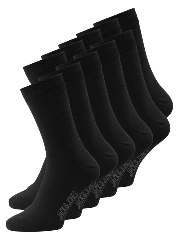 JACK & JONES JACK & JONES Čarape  siva / crna