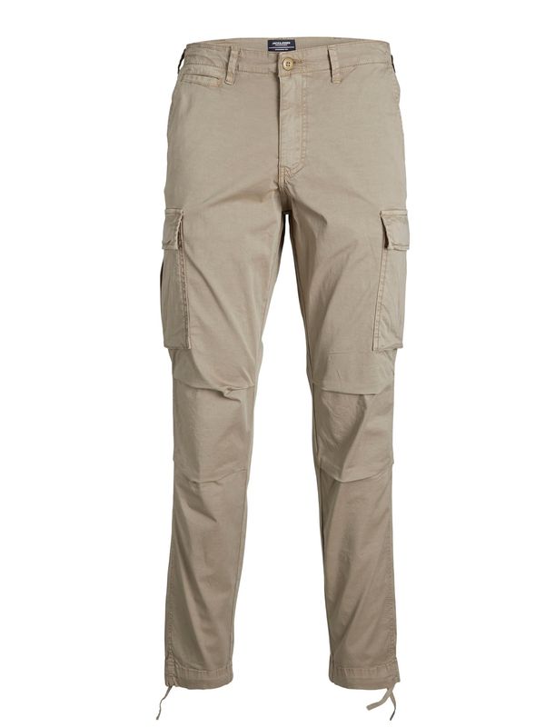 JACK & JONES JACK & JONES Cargo hlače 'Ace Tucker'  sivkasto bež