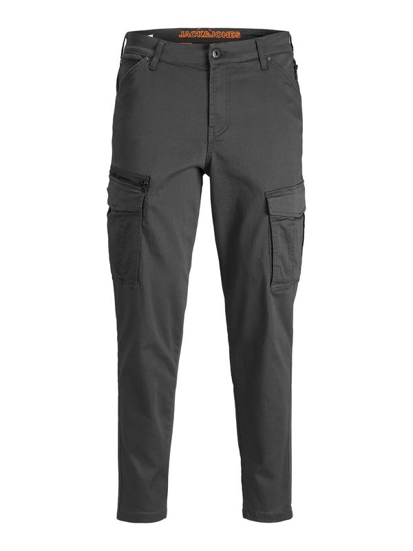 JACK & JONES JACK & JONES Cargo hlače 'JJIAce JJDex'  tamo siva