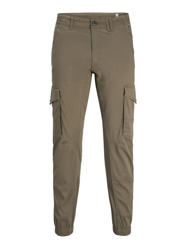 JACK & JONES JACK & JONES Cargo hlače 'JJIPAUL '  taupe siva