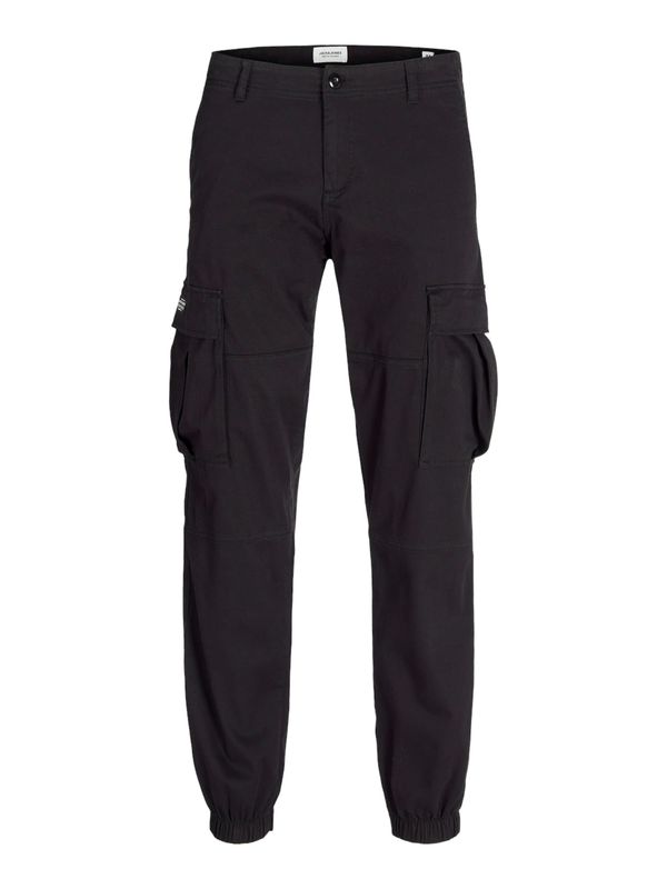 JACK & JONES JACK & JONES Cargo hlače 'JPSTKANE JONNIE'  crna