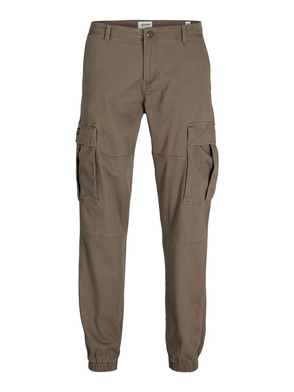 JACK & JONES JACK & JONES Cargo hlače 'JPSTKANE JONNIE'  tamno smeđa