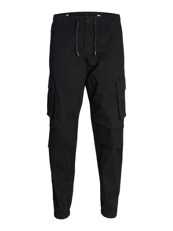 JACK & JONES JACK & JONES Cargo hlače 'Kane Noah'  crna / prljavo bijela