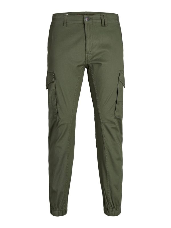 JACK & JONES JACK & JONES Cargo hlače 'Paul Flake'  zelena / maslinasta / tamno zelena