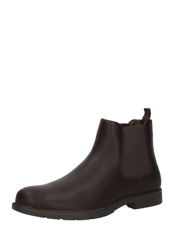 JACK & JONES JACK & JONES Chelsea čizme  tamno smeđa