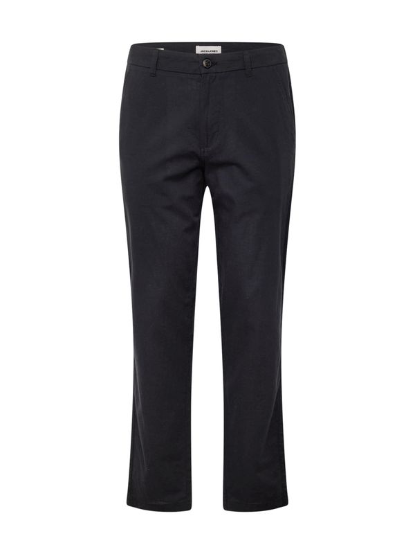 JACK & JONES JACK & JONES Chino hlače 'ACE SUMMER'  crna
