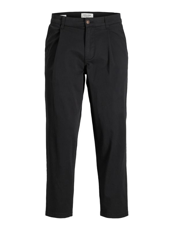 JACK & JONES JACK & JONES Chino hlače 'Bill'  crna