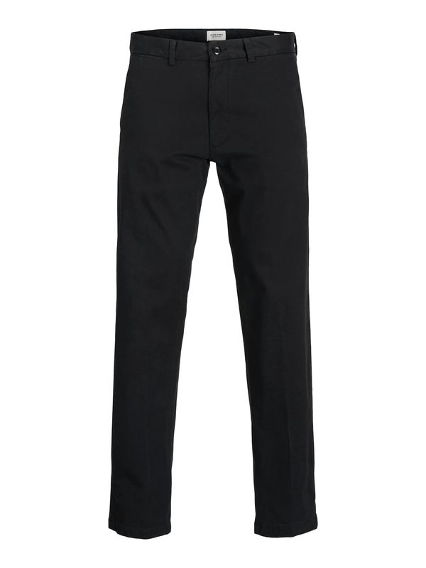 JACK & JONES JACK & JONES Chino hlače 'JPSTKANE BARRET'  crna