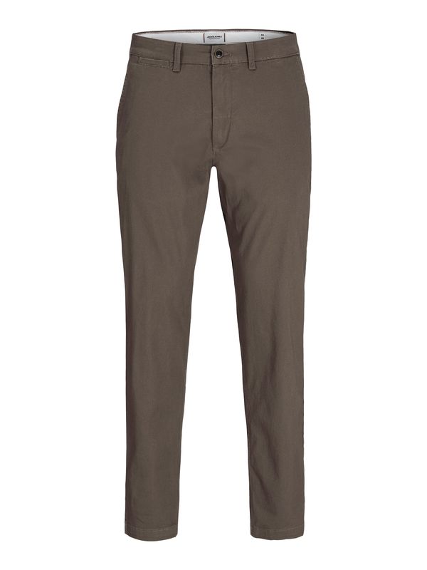 JACK & JONES JACK & JONES Chino hlače 'JPSTKane JJDave'  tamno smeđa