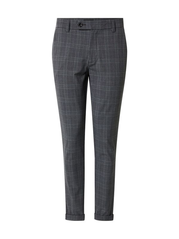 JACK & JONES JACK & JONES Chino hlače 'JPSTMARCO JJCONNOR'  svijetlosiva / tamo siva