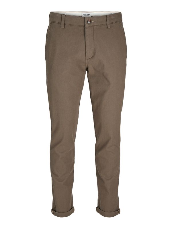 JACK & JONES JACK & JONES Chino hlače 'JPSTMARCO JJFURY'  moka smeđa