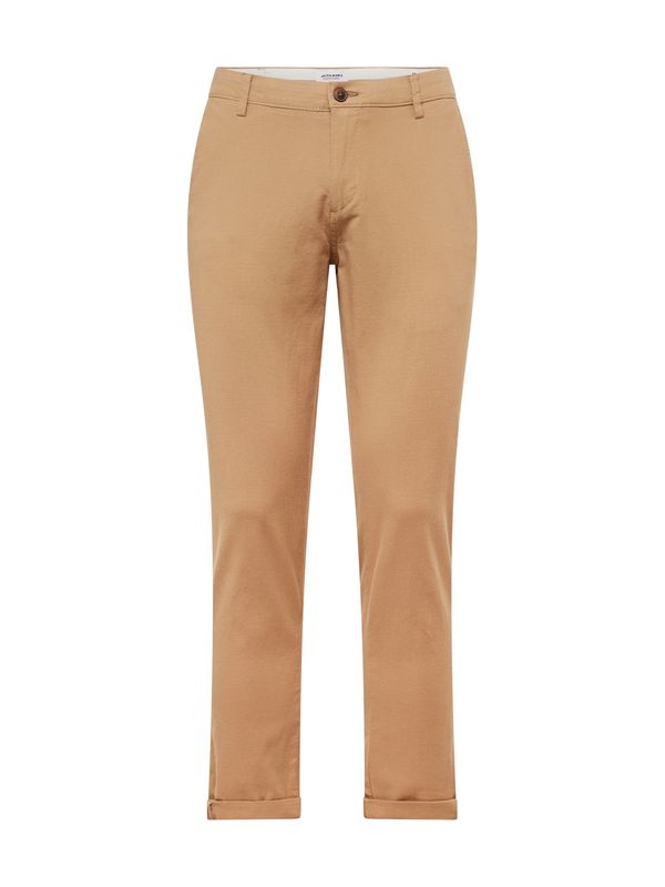 JACK & JONES JACK & JONES Chino hlače 'JPSTMARCO JJFURY'  svijetlosmeđa