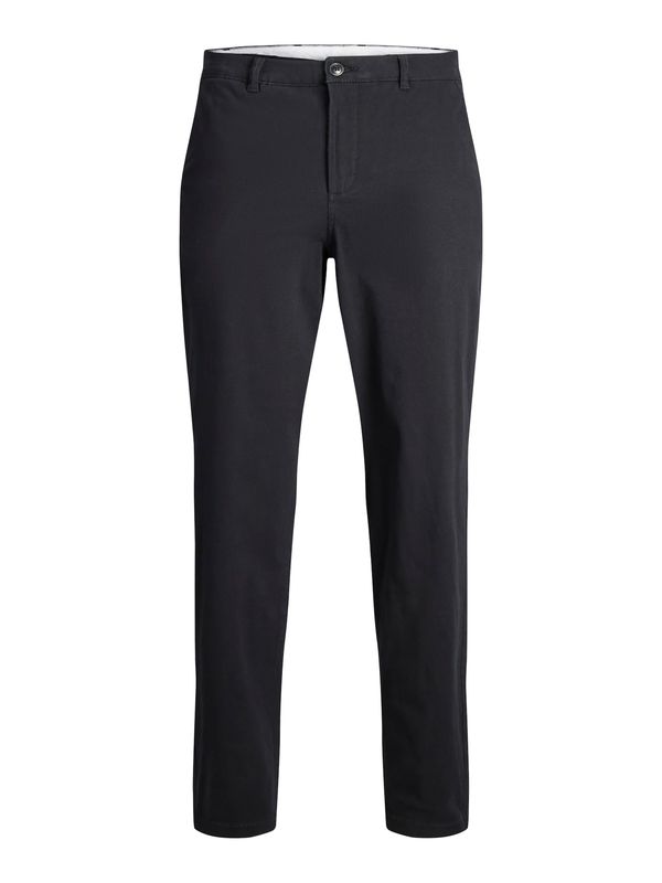 JACK & JONES JACK & JONES Chino hlače 'KARL DAVE'  crna