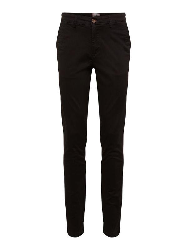JACK & JONES JACK & JONES Chino hlače 'Marco Bowie'  crna