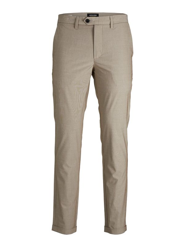 JACK & JONES JACK & JONES Chino hlače 'Marco Connor'  sivkasto bež