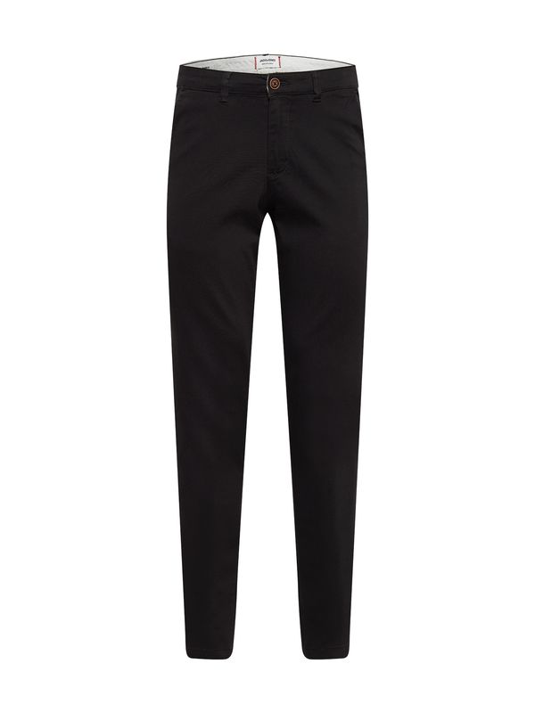 JACK & JONES JACK & JONES Chino hlače 'Marco Dave'  crna