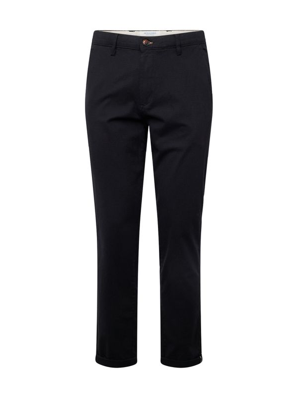 JACK & JONES JACK & JONES Chino hlače 'Marco Fury'  crna