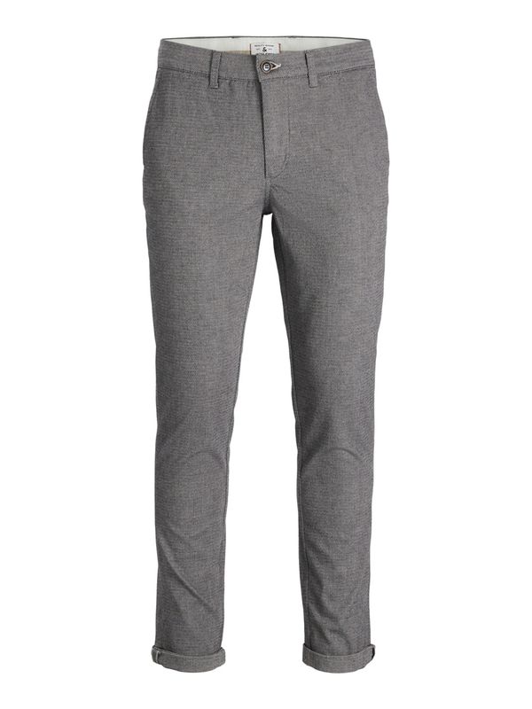JACK & JONES JACK & JONES Chino hlače 'Marco'  siva melange