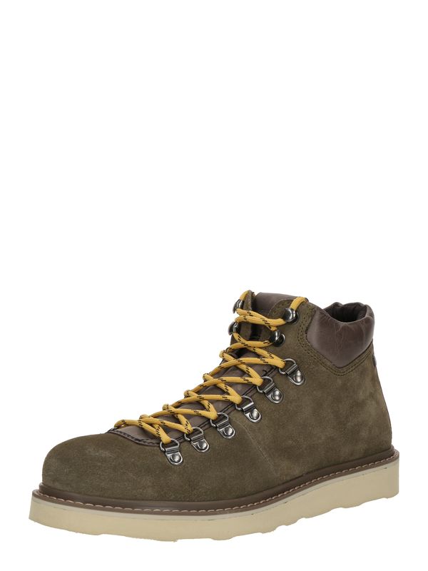JACK & JONES JACK & JONES Čizme na vezanje  maslinasta / tamno zelena