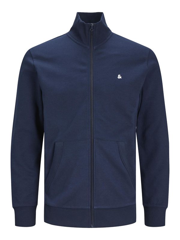 JACK & JONES JACK & JONES Gornji dio trenirke 'Epaulos'  mornarsko plava / bijela