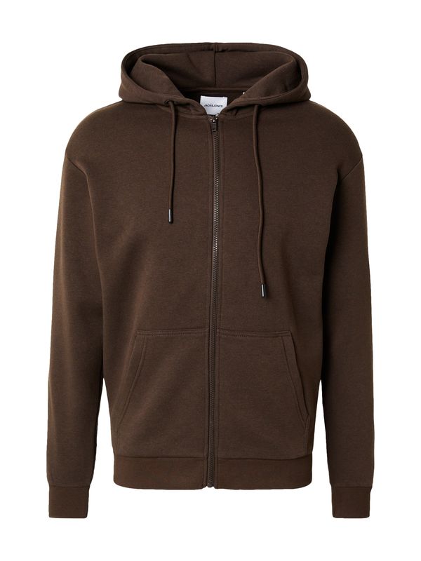 JACK & JONES JACK & JONES Gornji dio trenirke 'JJEBradley'  tamno smeđa