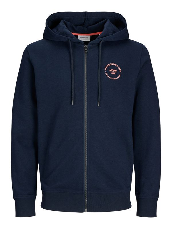 JACK & JONES JACK & JONES Gornji dio trenirke  noćno plava / losos