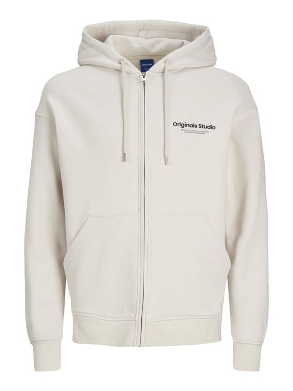 JACK & JONES JACK & JONES Gornji dio trenirke 'Vesterbro'  bež / crna